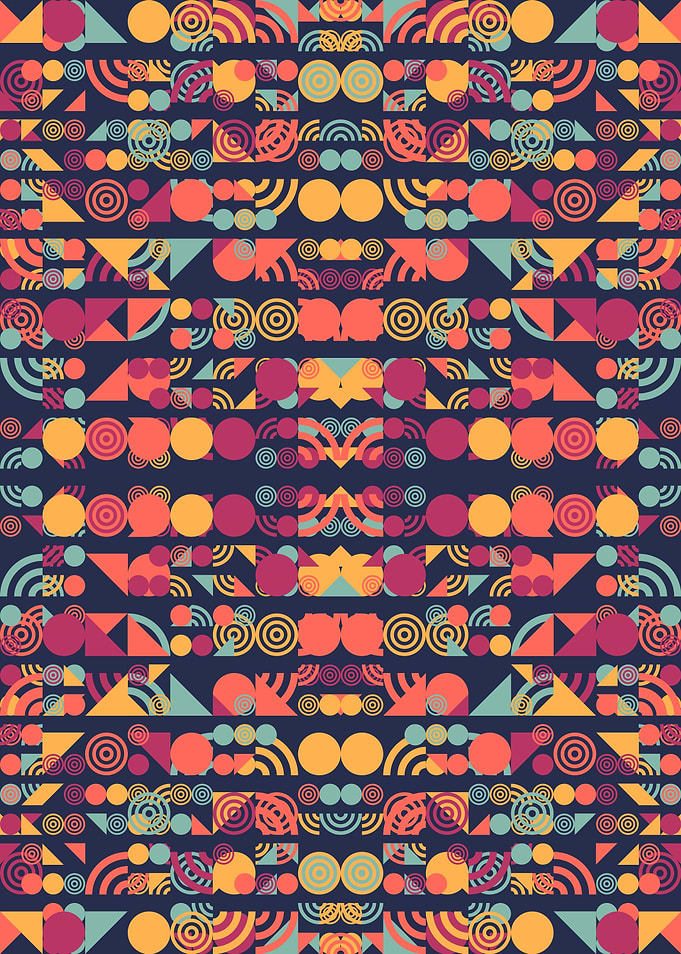 Abstract Symbols Pattern G