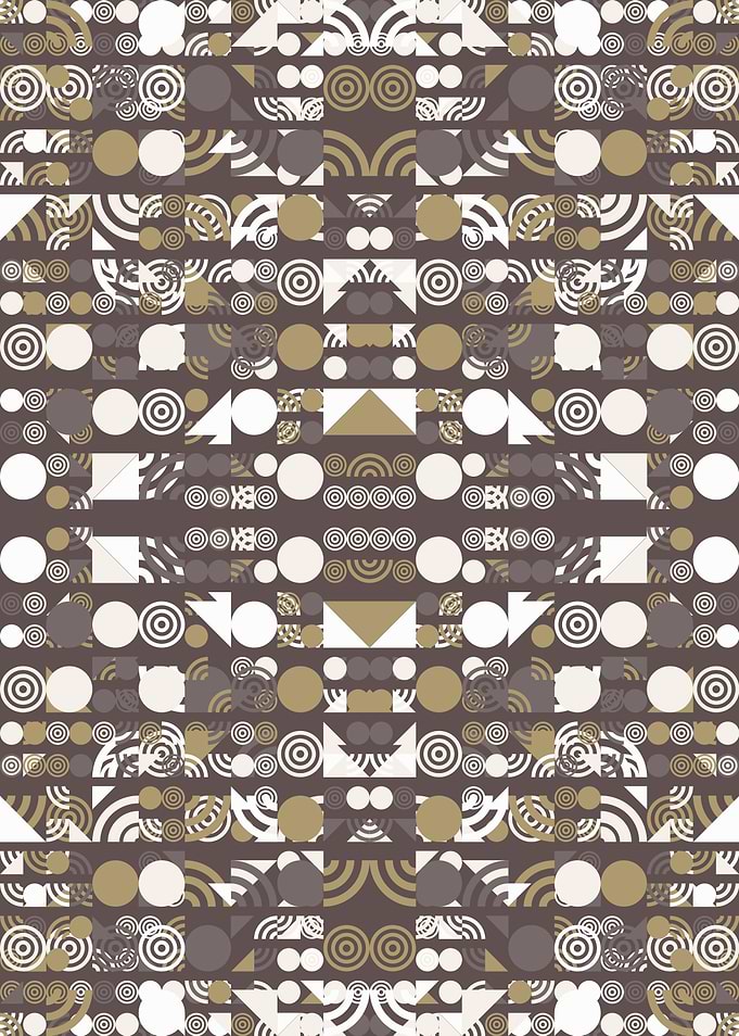 Abstract Symbols Pattern G