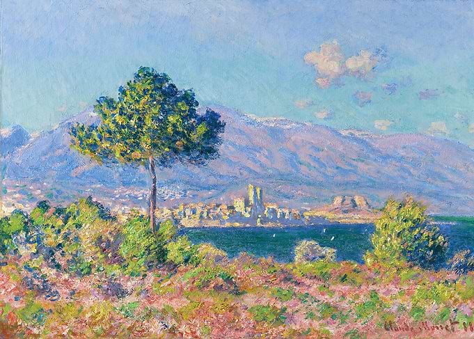 View of Antibes from the P