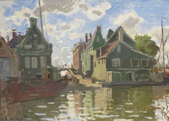 Canal at Zaandam 1871