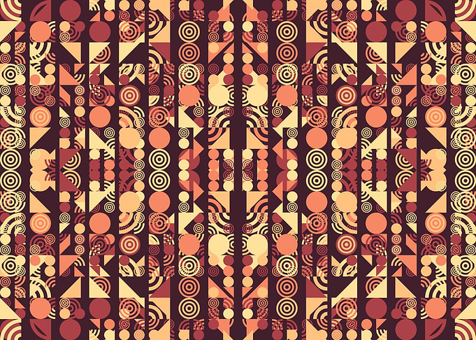Abstract Symbols Pattern G