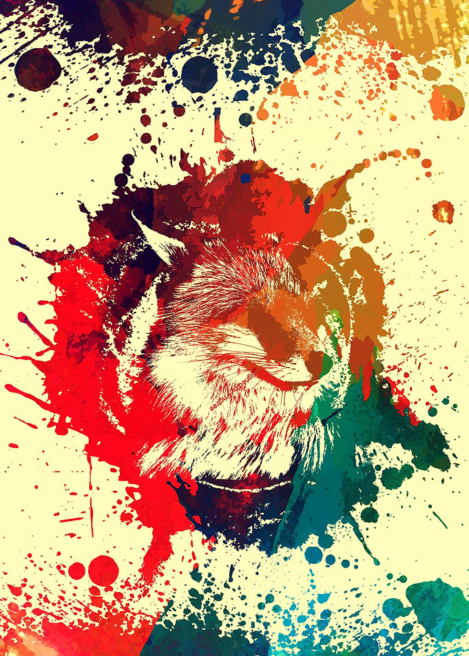 fox look with smile
