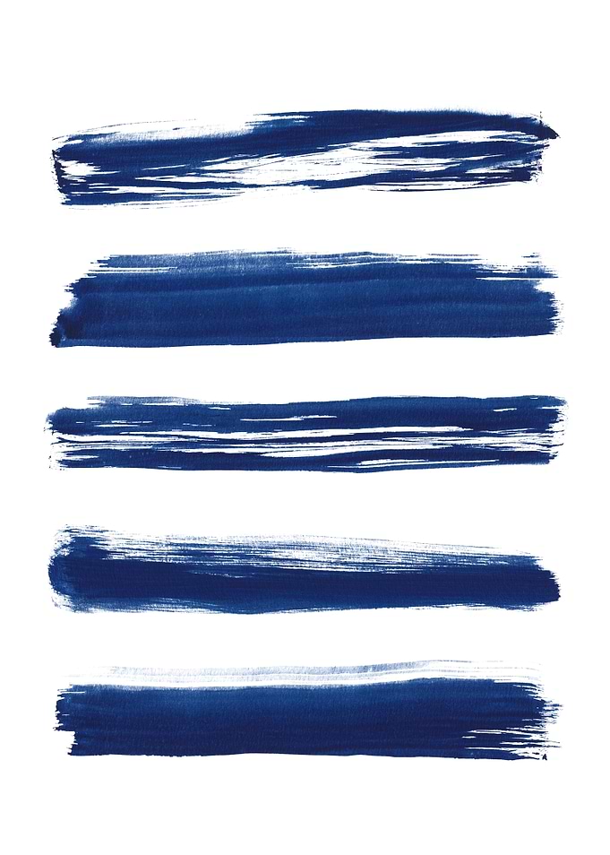 Abstract Bushstrokes No 2