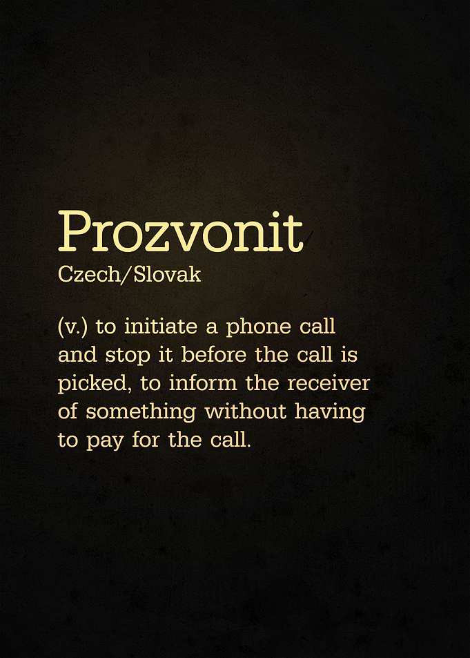 Prozvonit