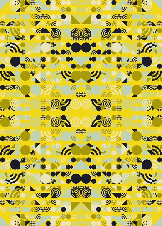 Abstract Symbols Pattern G