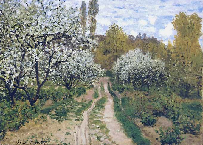 Trees in Bloom 1872