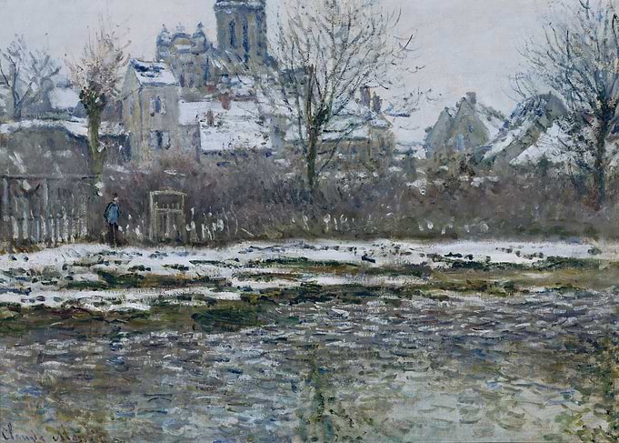 Vetheuil Meadow under the