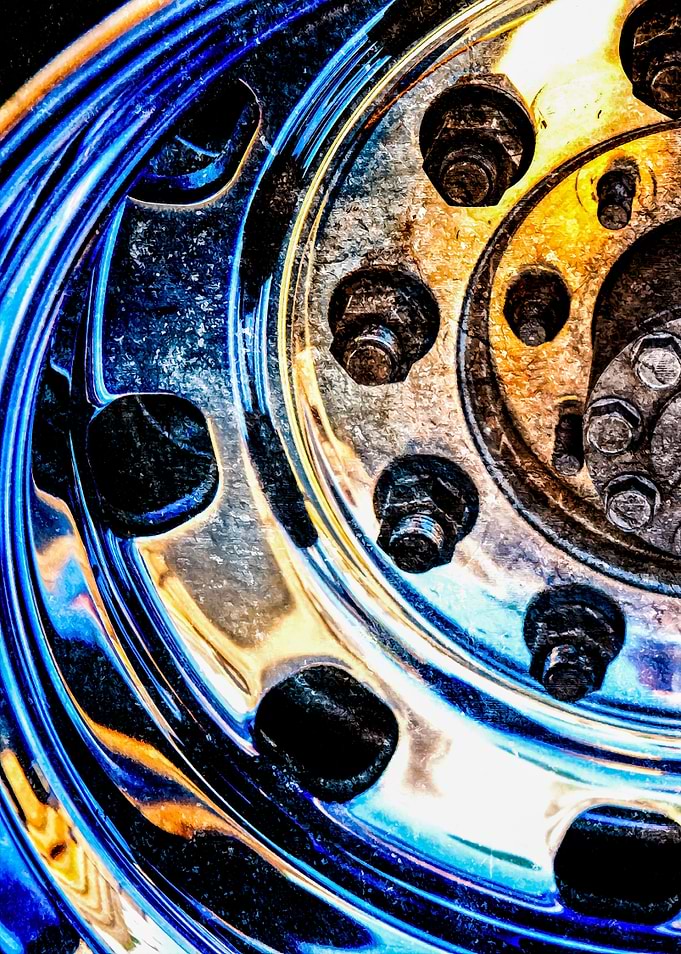 Car Wheel Abstract Left