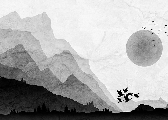 Textured Mountains