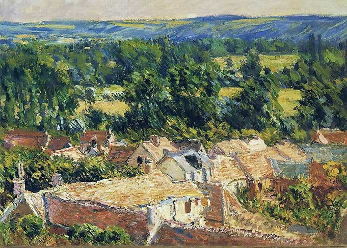 View on Village of Giverny