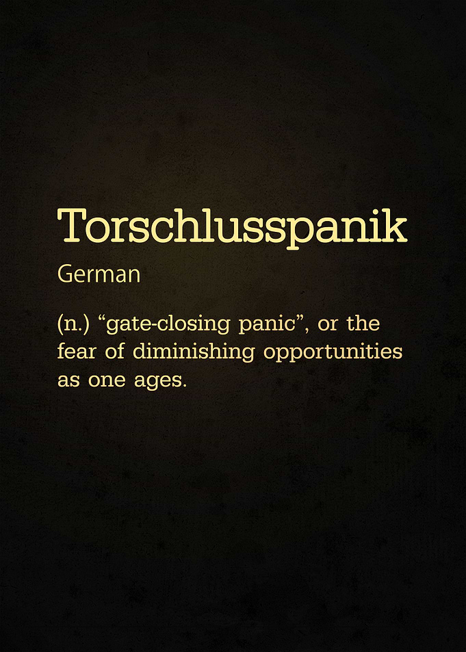 Torschlusspanik