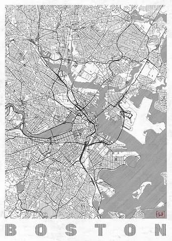 Boston Map Line