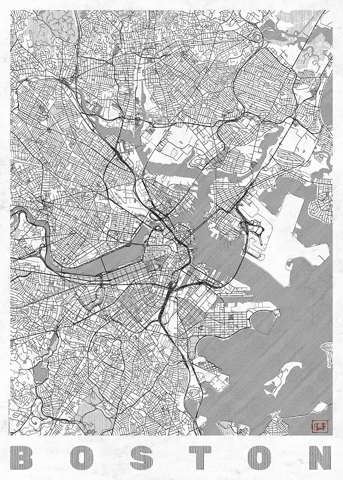 Boston Map Line