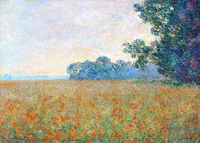 Oat and Poppy Field 1890