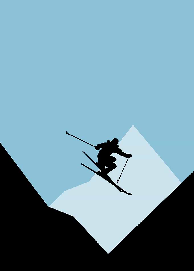 Skiing Skier Outdoor