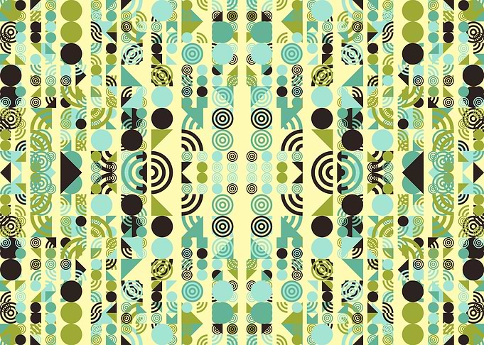 Abstract Symbols Pattern G