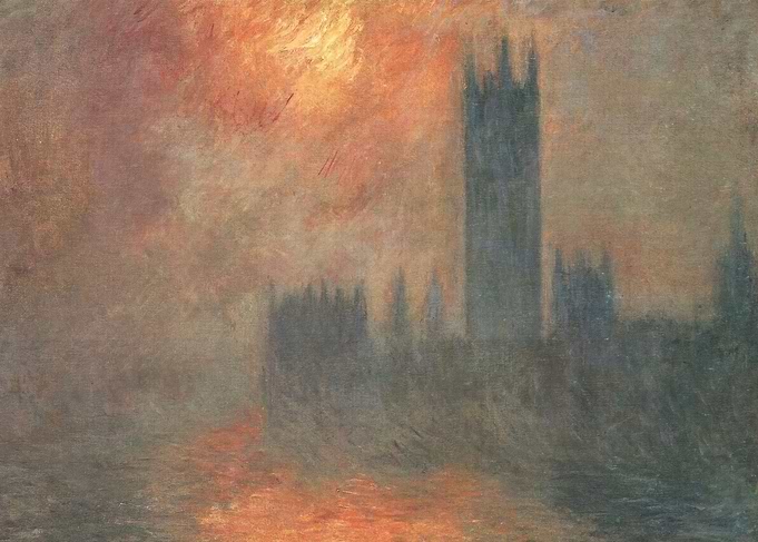 Houses of Parliament Fog