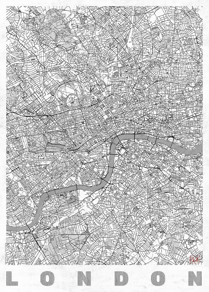 London Map Line