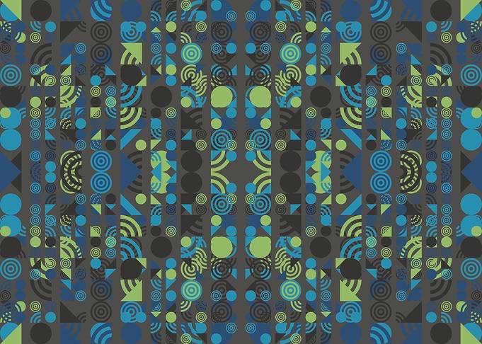 Abstract Symbols Pattern G