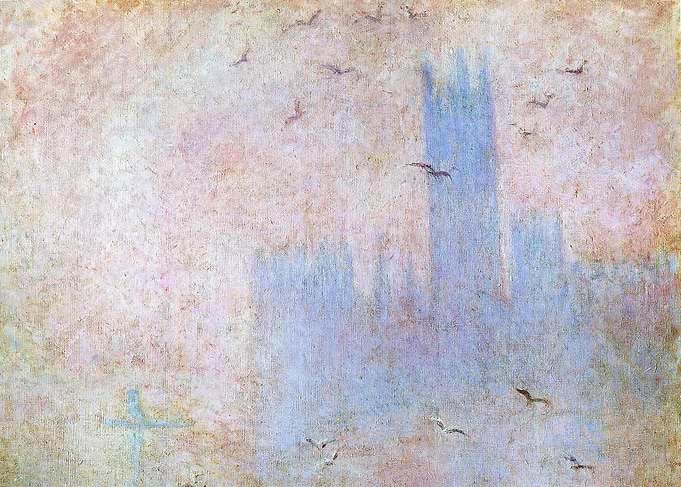 Houses of Parliament Fog