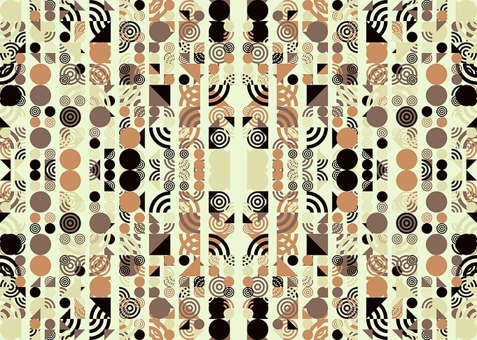Abstract Symbols Pattern G