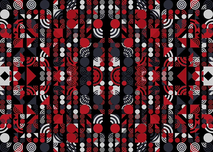 Abstract Symbols Pattern G