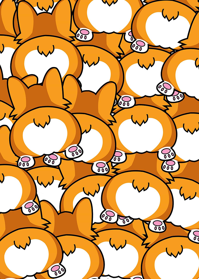Corgi Butts