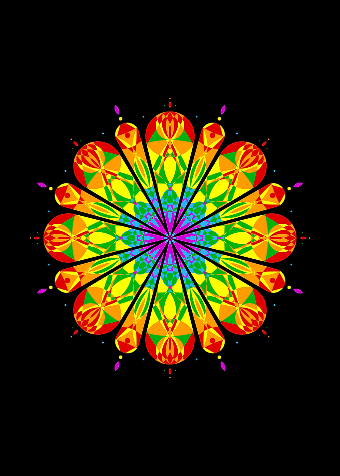 LGBT Gay Pride Mandala