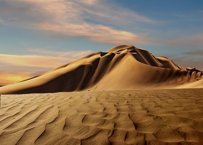 sand dunes