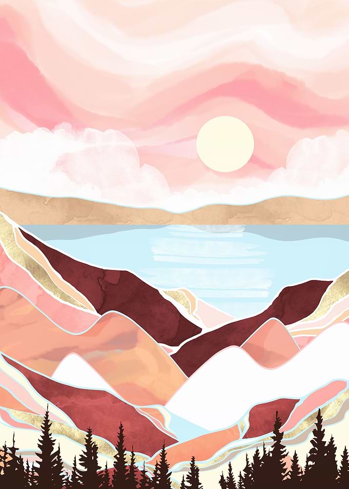 Autumn Lake Sunrise