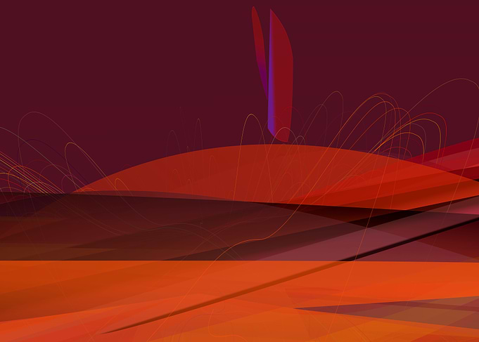One fantasy landscape v1