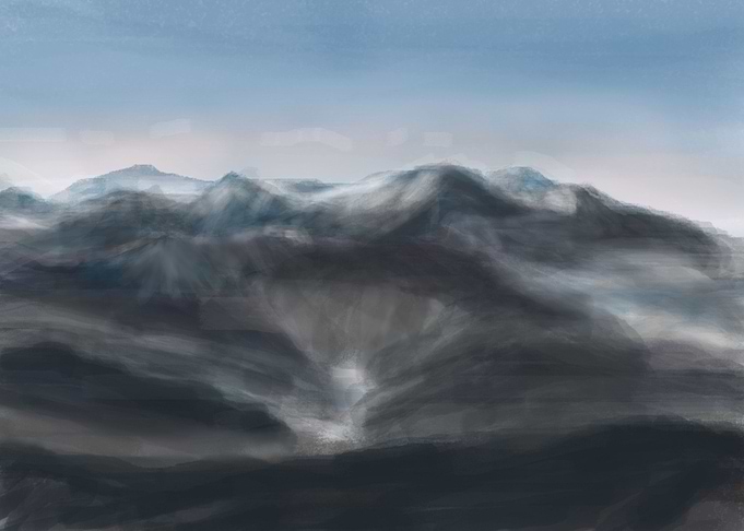 Snowy Mountain Range