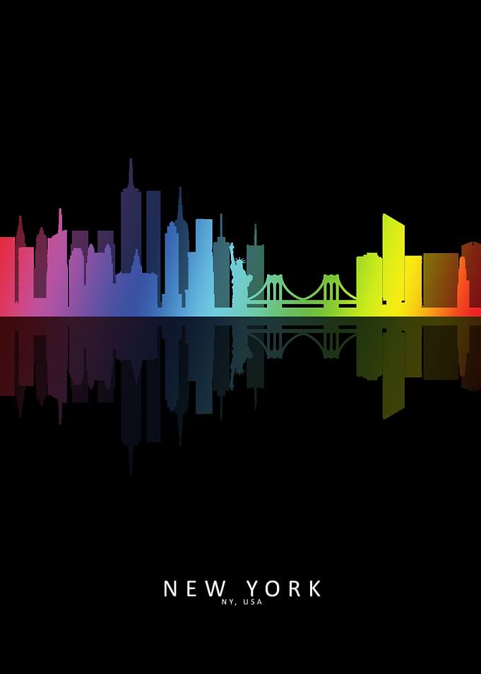 New York City USA Skyline