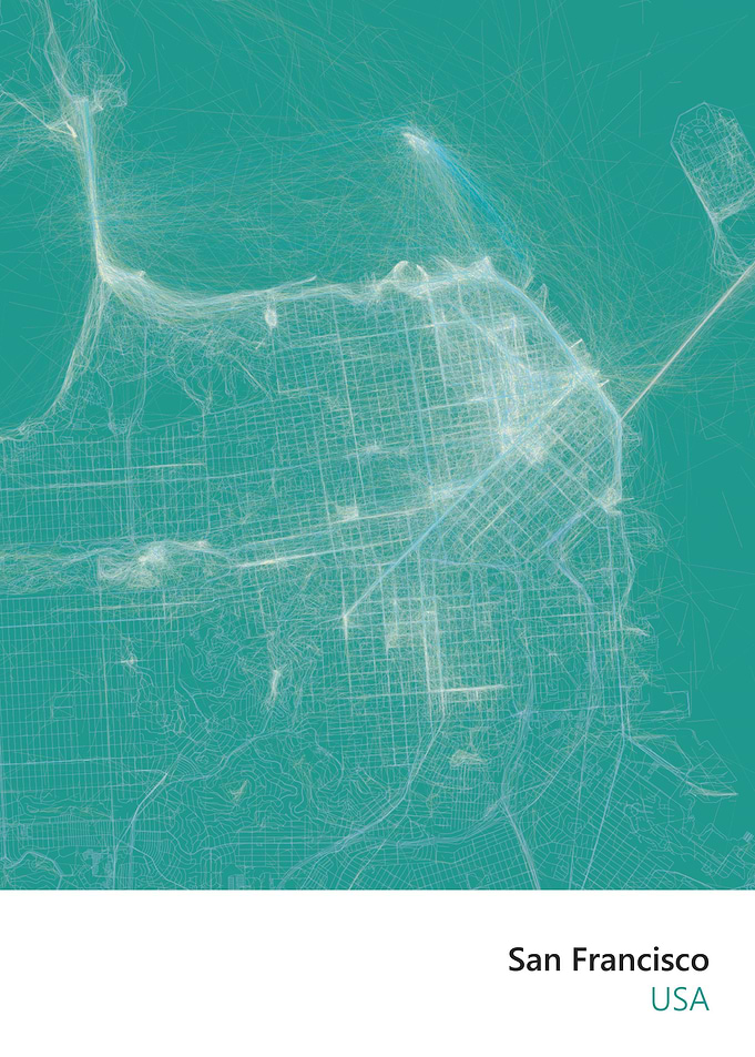 San Francisco City Art Map