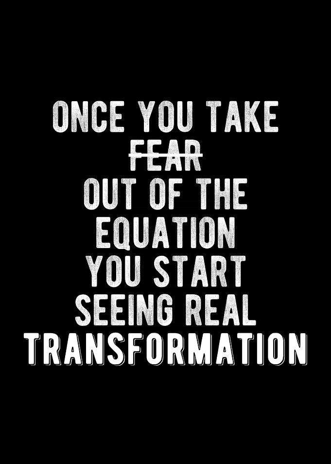 Real Transformation Quote