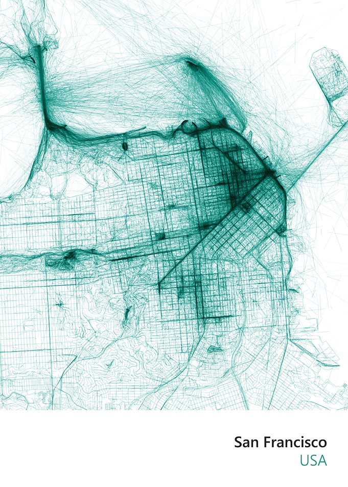 San Francisco City Art Map