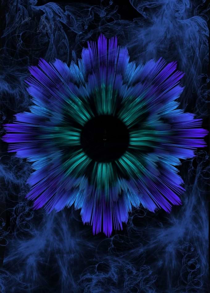 3D Flower abstract