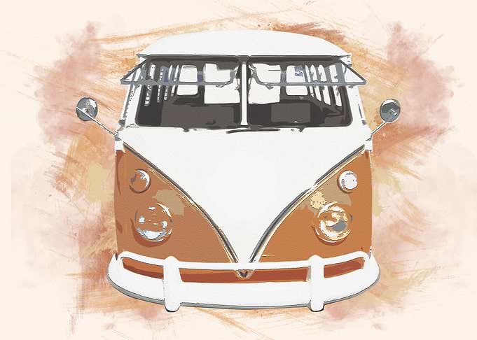 Orange Fun Bus