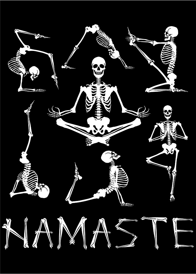 NAMASTE HALLOWEEN