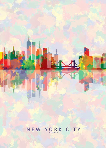 New York City USA Skyline