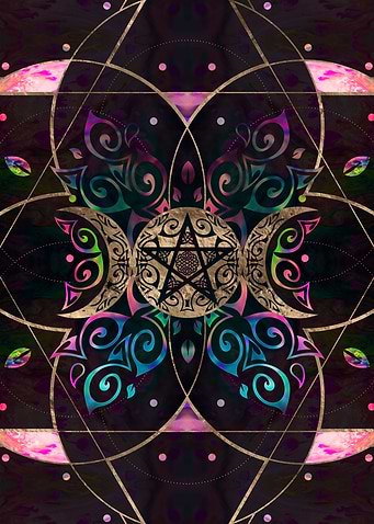 Triple Moon Goddess