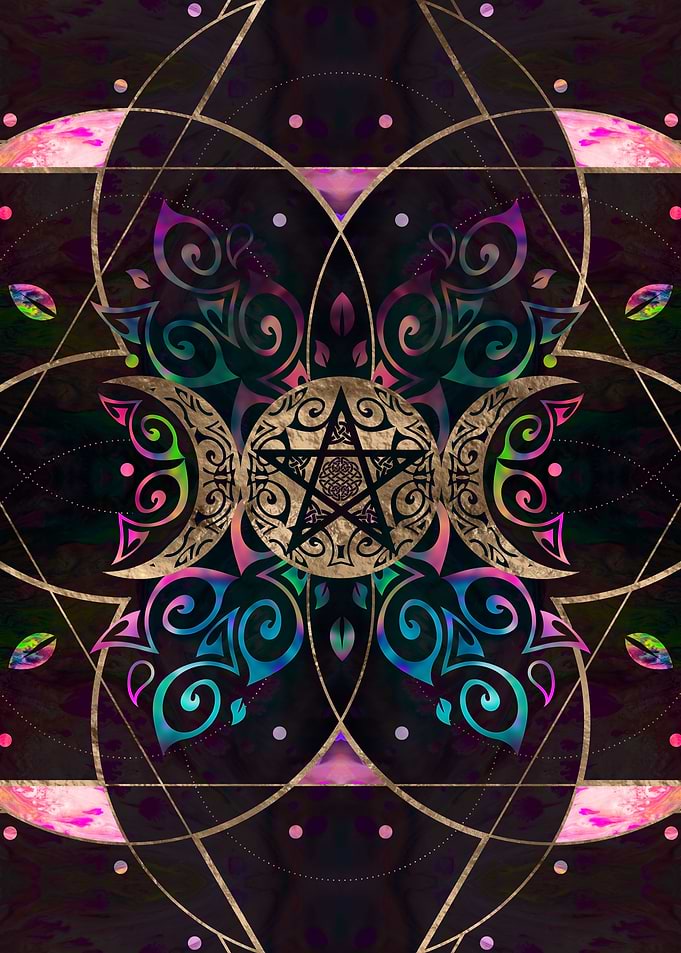 Triple Moon Goddess