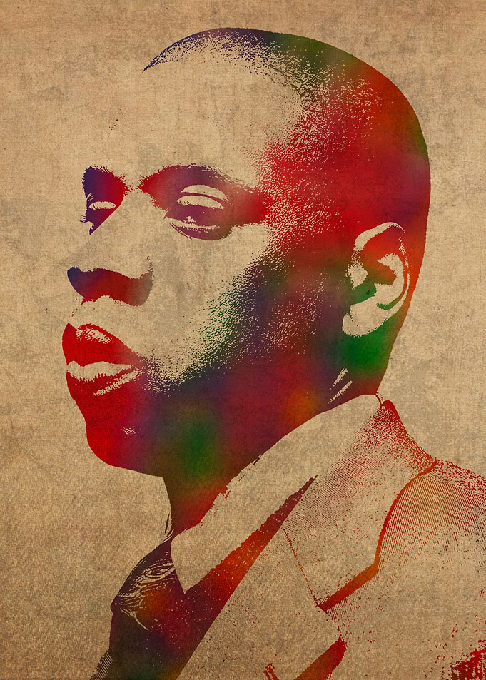 Jay Z Watercolor Portrait