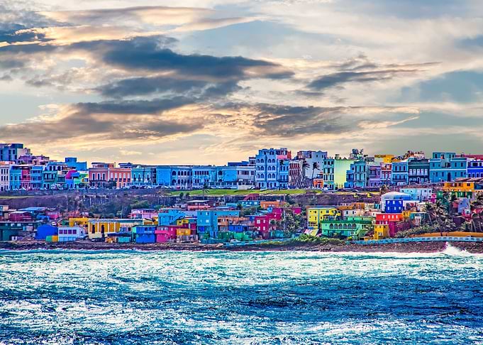 La Perla on Puerto Rico