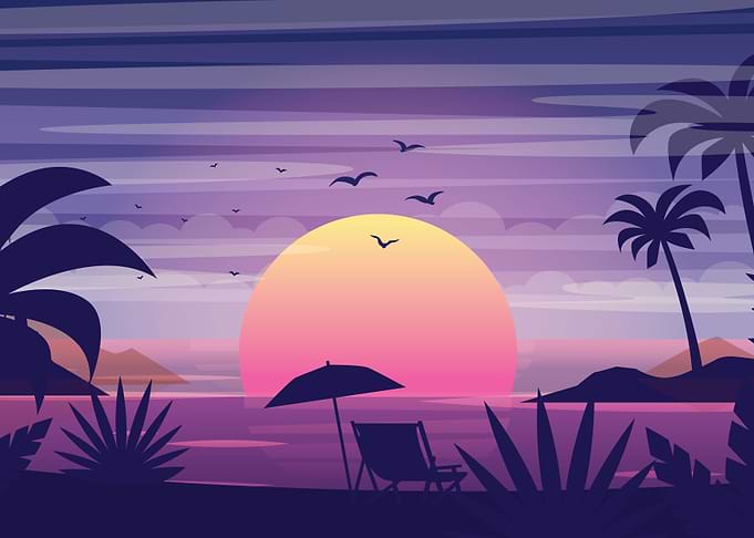 Panorama Sunset