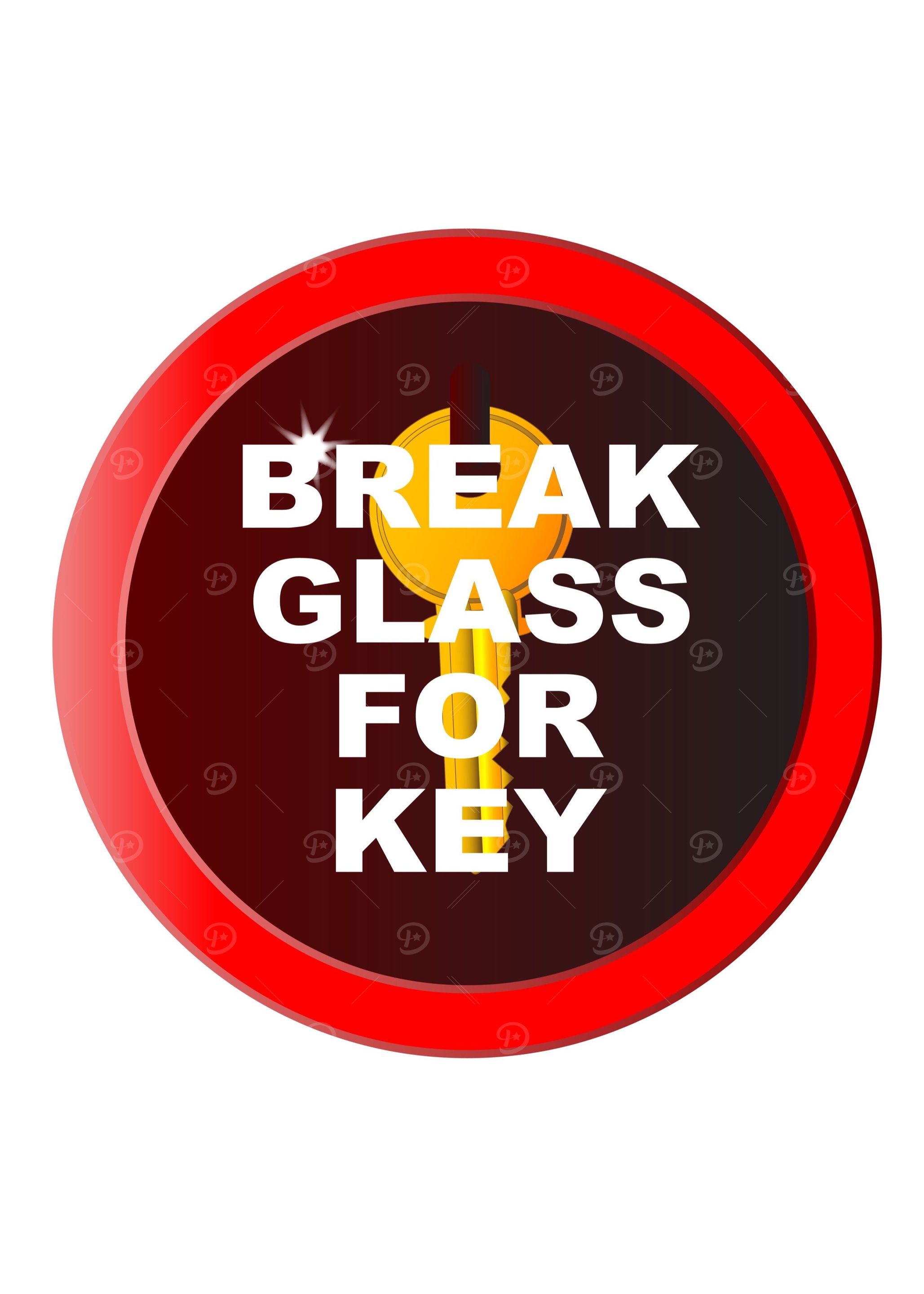 Break Glass For Key