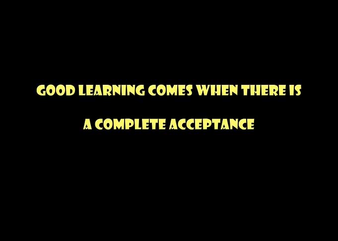 Good learning