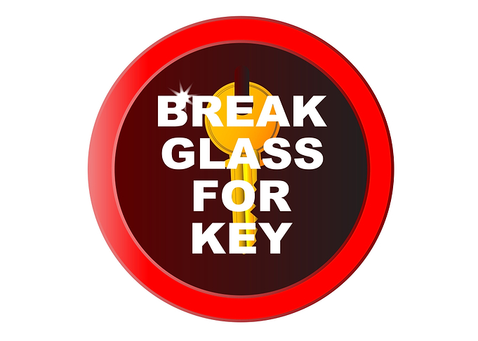 Break Glass For Key