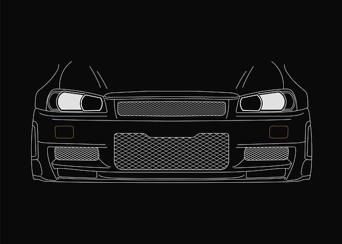 Nissan Skyline GTR R34