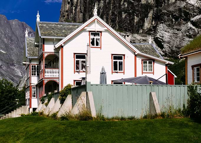 Wood house